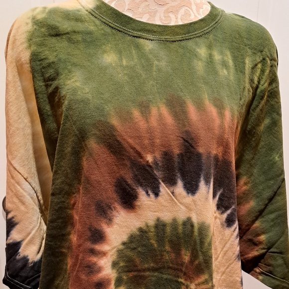 Gildan women's unisex tie dye t-shirt 2xlarge - Picture 3 of 5